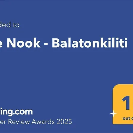 The Nook - Balatonkiliti Nyaraló Siófok